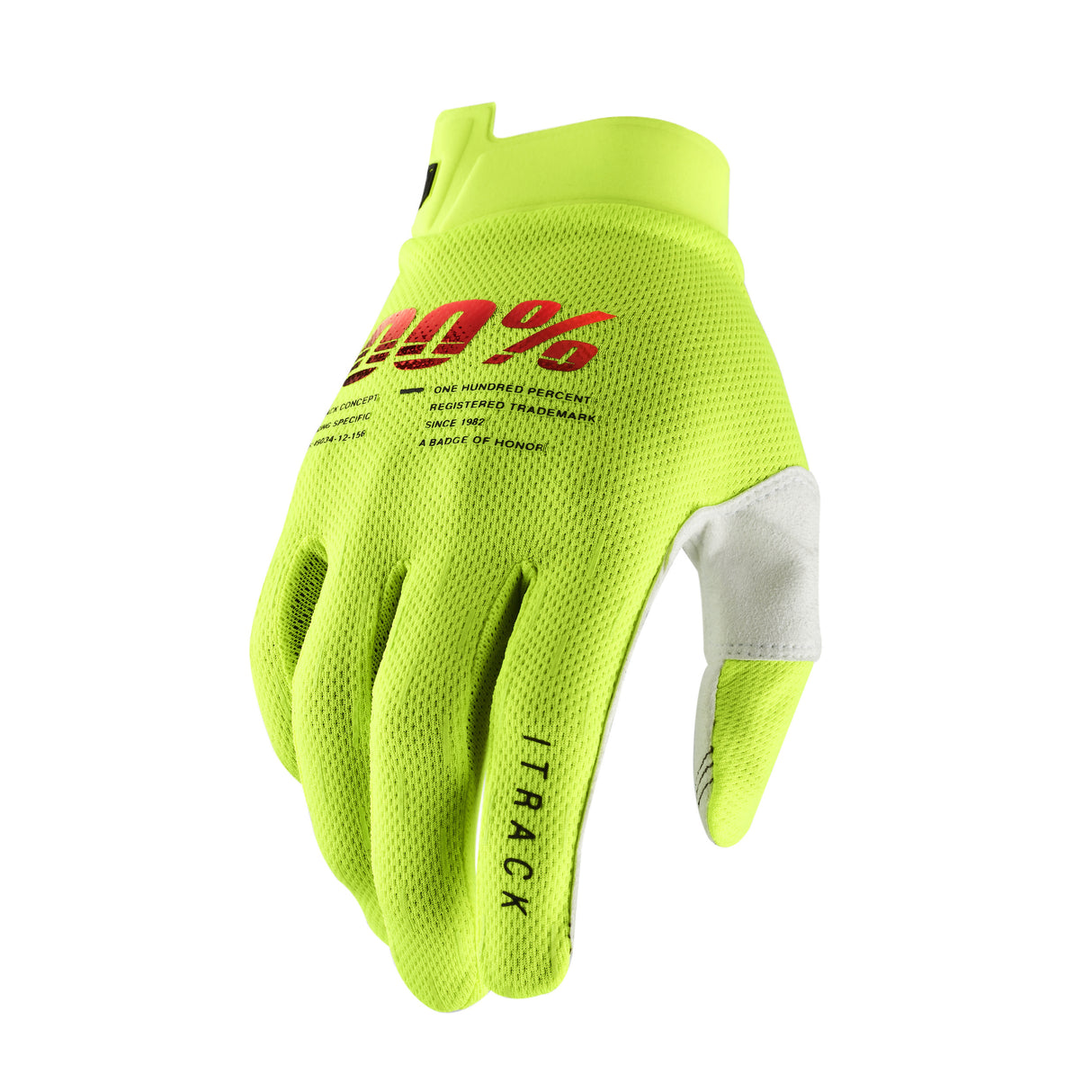 Itrack Gloves Fluo Yellow Sm