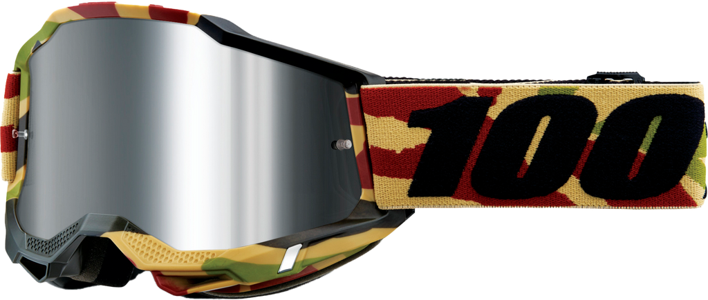 Accuri 2 Goggle Mission Mirror Slvr Flash Lens