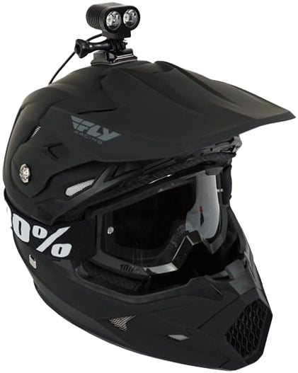 coors light dirt bike helmet Oxbow Voyager Helmet Light Kit Rechargeable Lithium Battery – LaBaron's Power Sports