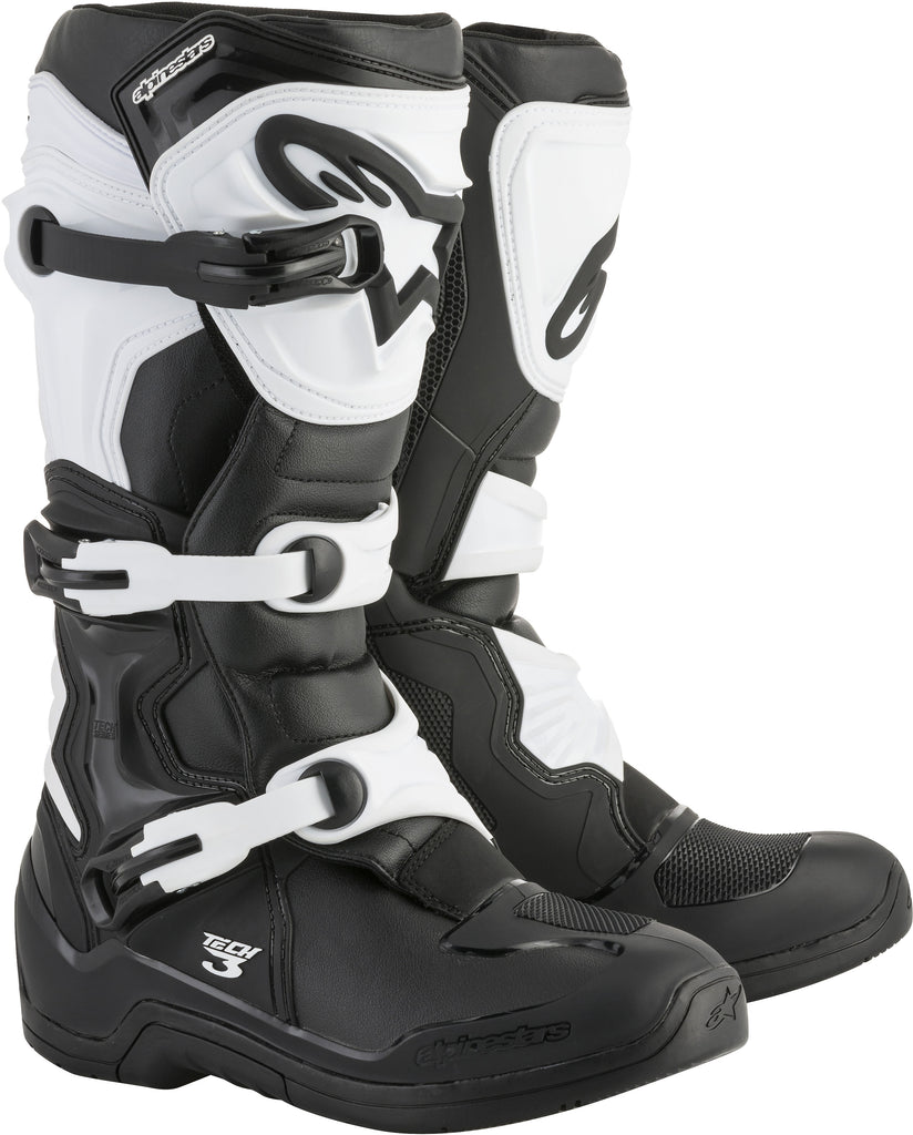 Tech 3 Boots Black/White Sz 10