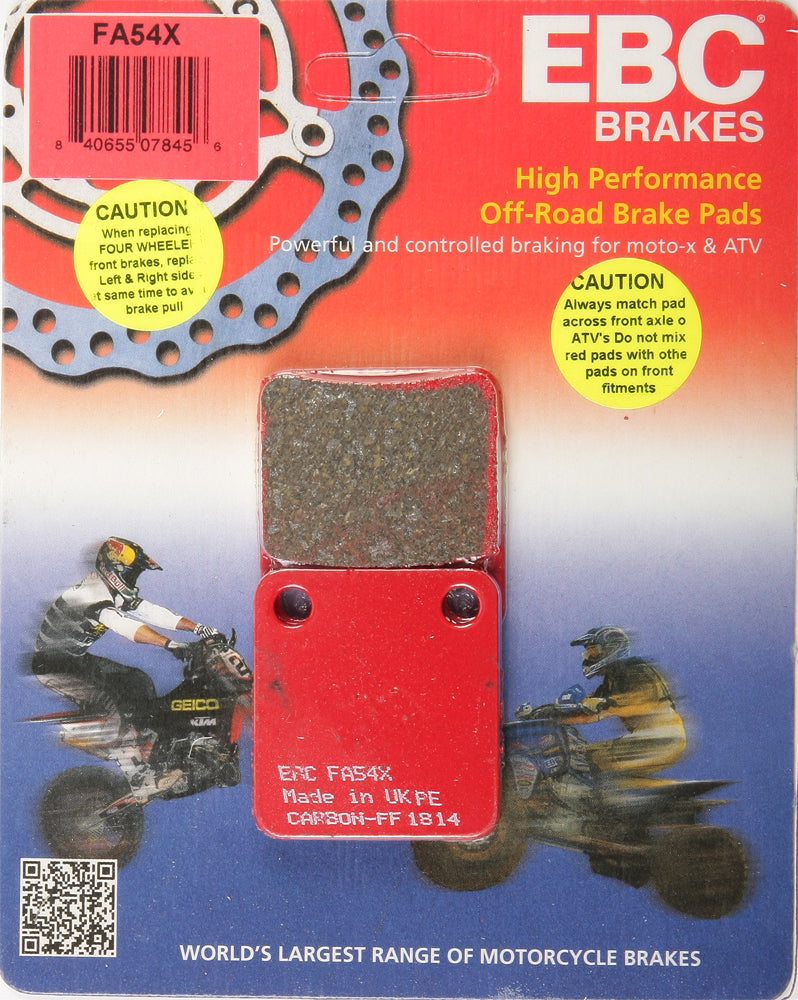 Brake Pads Carbon FA54X