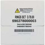Piston Rings 77.96mm For Vertex Pistons Only