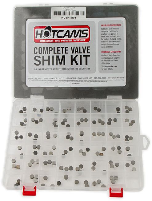 7.48mm Complete Valve Shim Kit 141pc – LaBaron's Power Sports