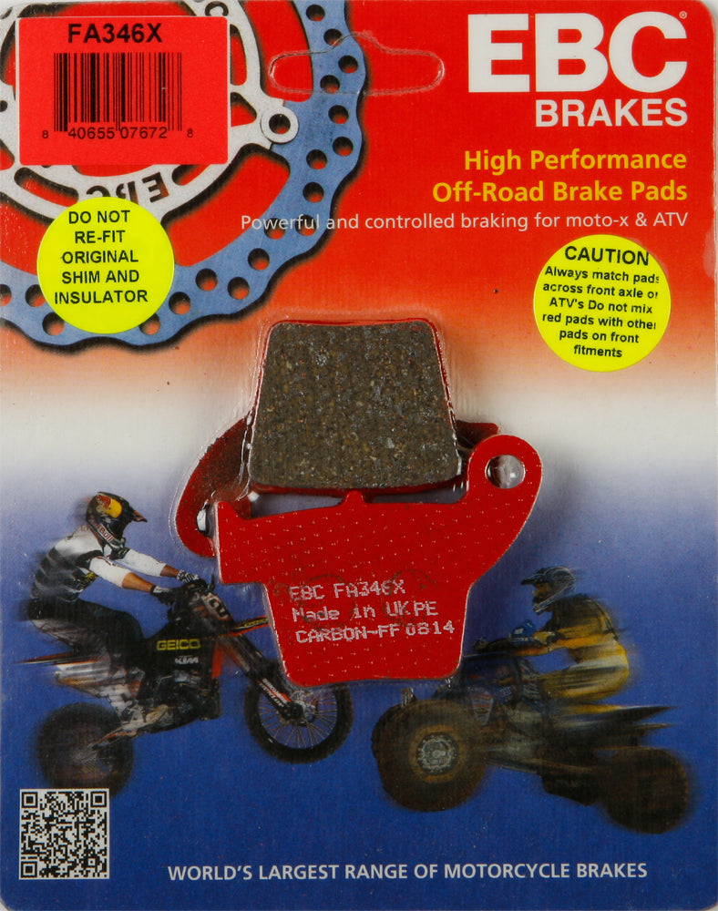 Brake Pads Carbon FA346X