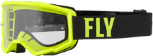 Load image into Gallery viewer, Focus Goggle Hi Vis/Black W/ Clear Lens