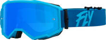 Load image into Gallery viewer, Zone Goggle Blue W/ Sky Blue Mirror/Smoke Lens