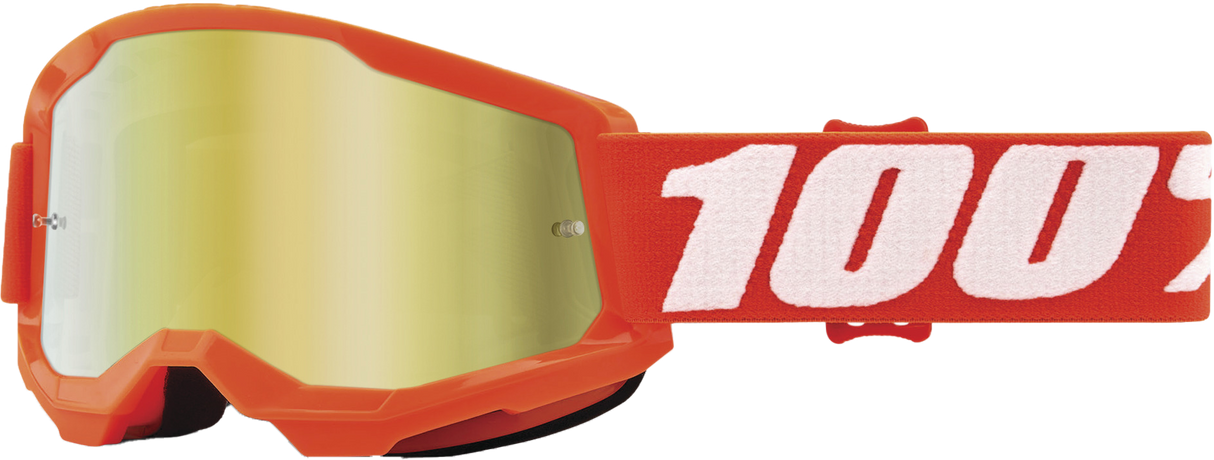 Strata 2 Junior Goggle Orange Mirror Gold Lens