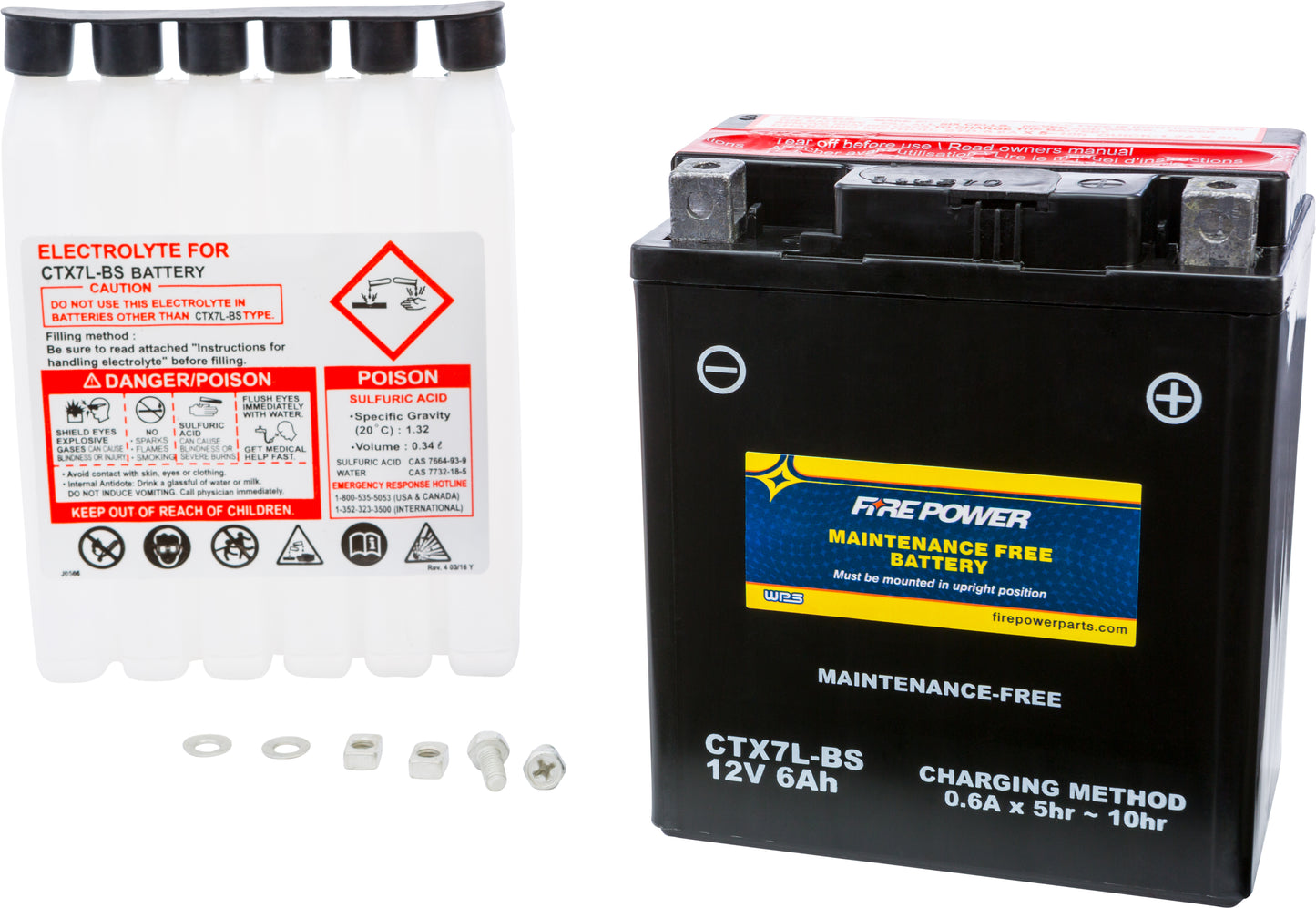 Battery YTX7L-BS Maintenance Free