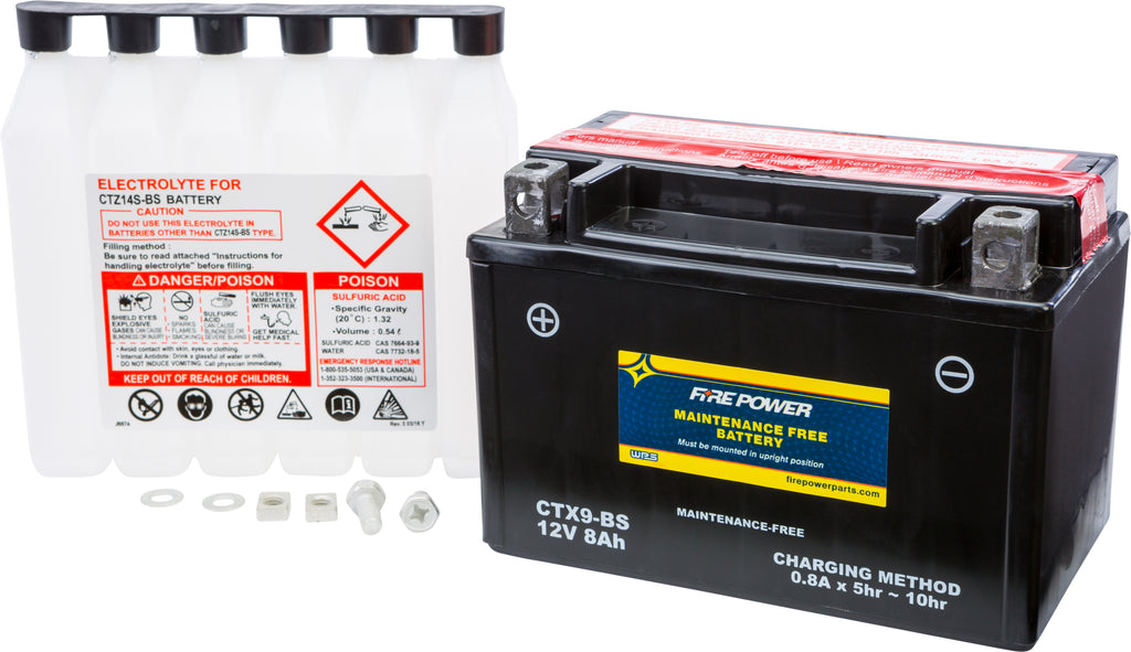 Battery YTX9-BS Maintenance Free