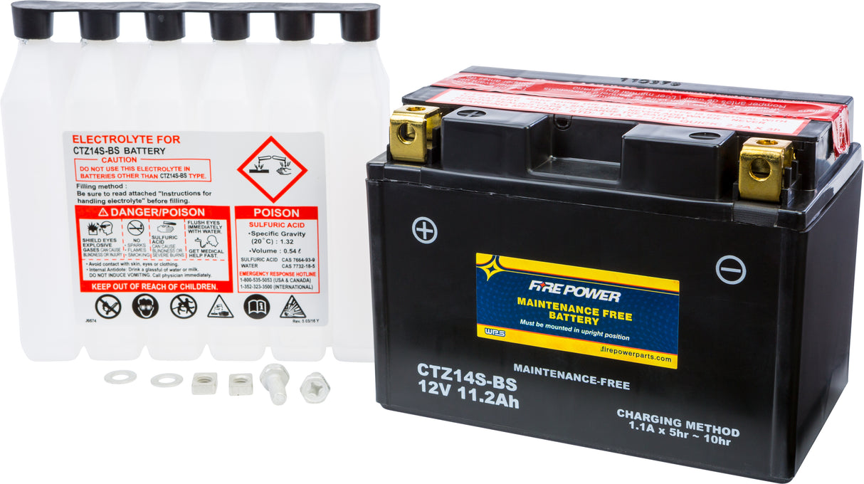 Battery YTZ14S-BS Maintenance Free