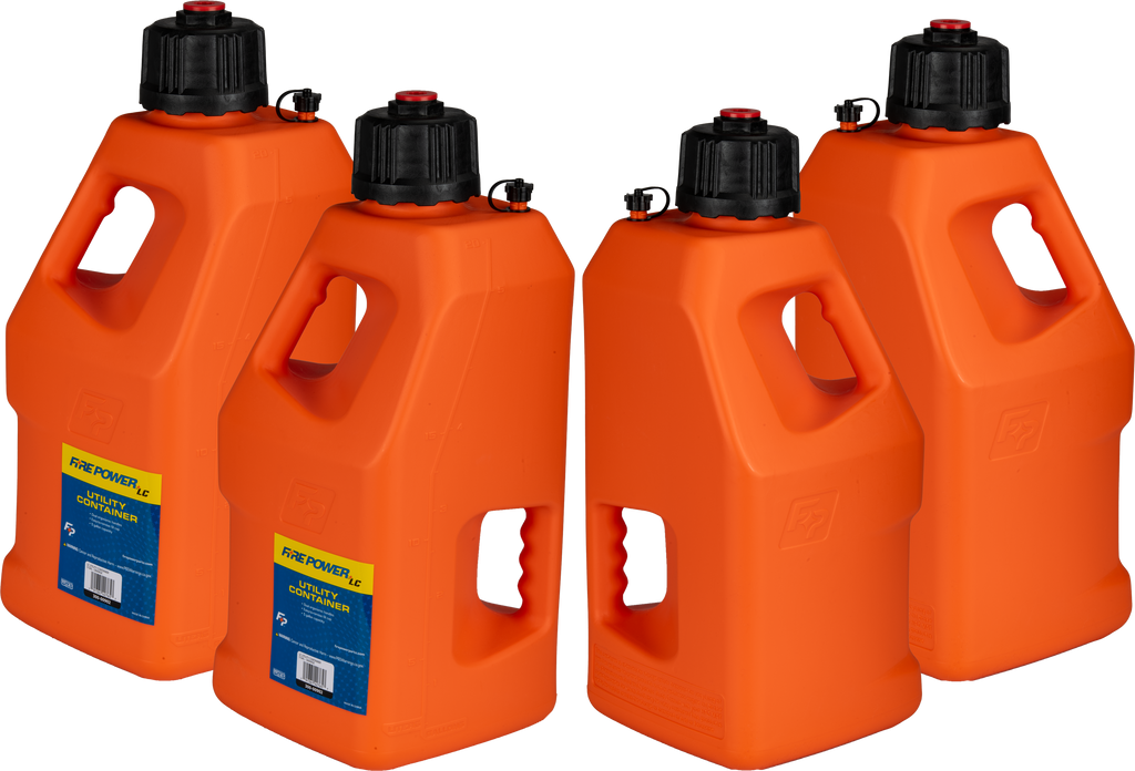 Fire Power Utility Container 5 Gal   Orange