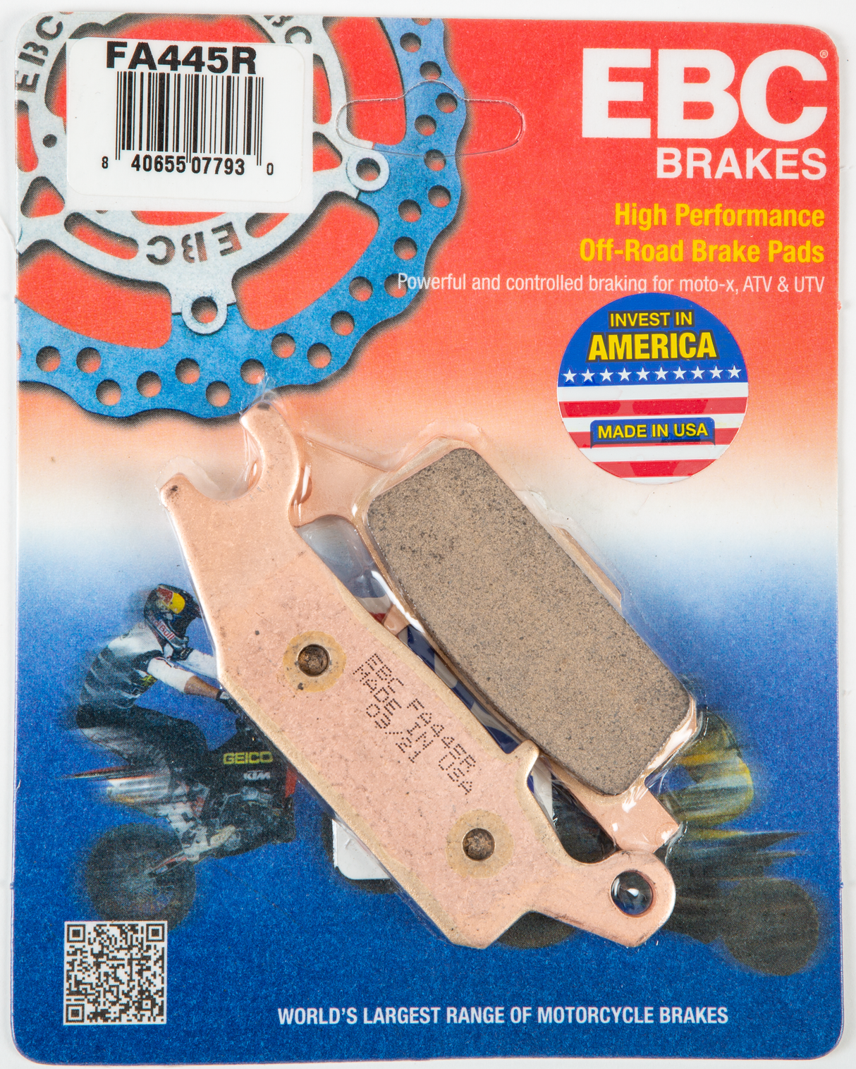 Brake Pads Sintered FA445R