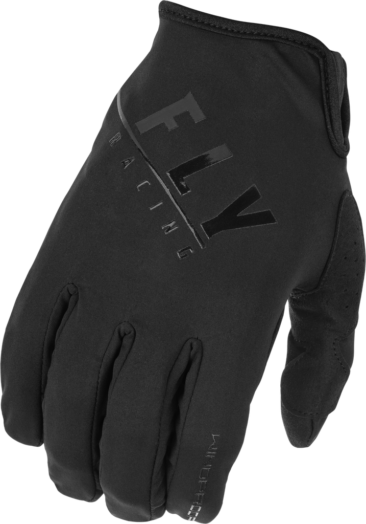 Windproof Gloves Black Sz 12