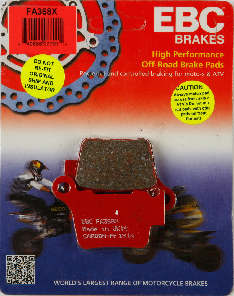 Brake Pads Carbon FA368X