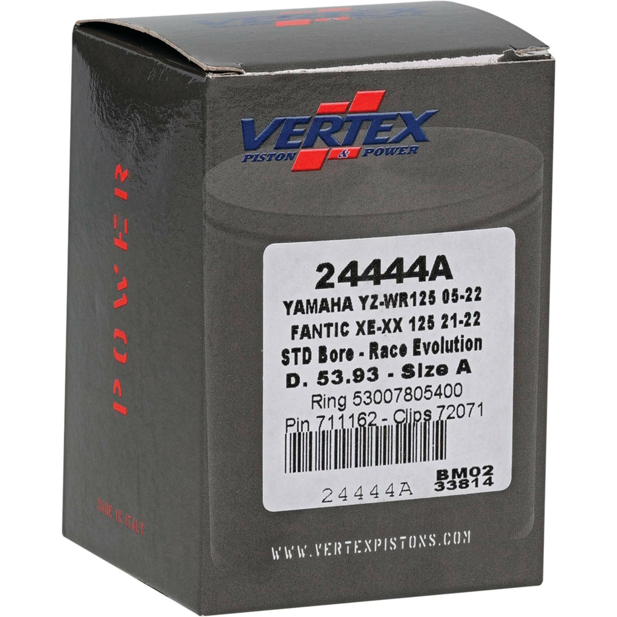 Piston Kit Cast Race Evolution 53.93/Std Yam