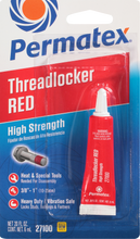 Load image into Gallery viewer, High Strength Threadlocker Red 6 Ml
