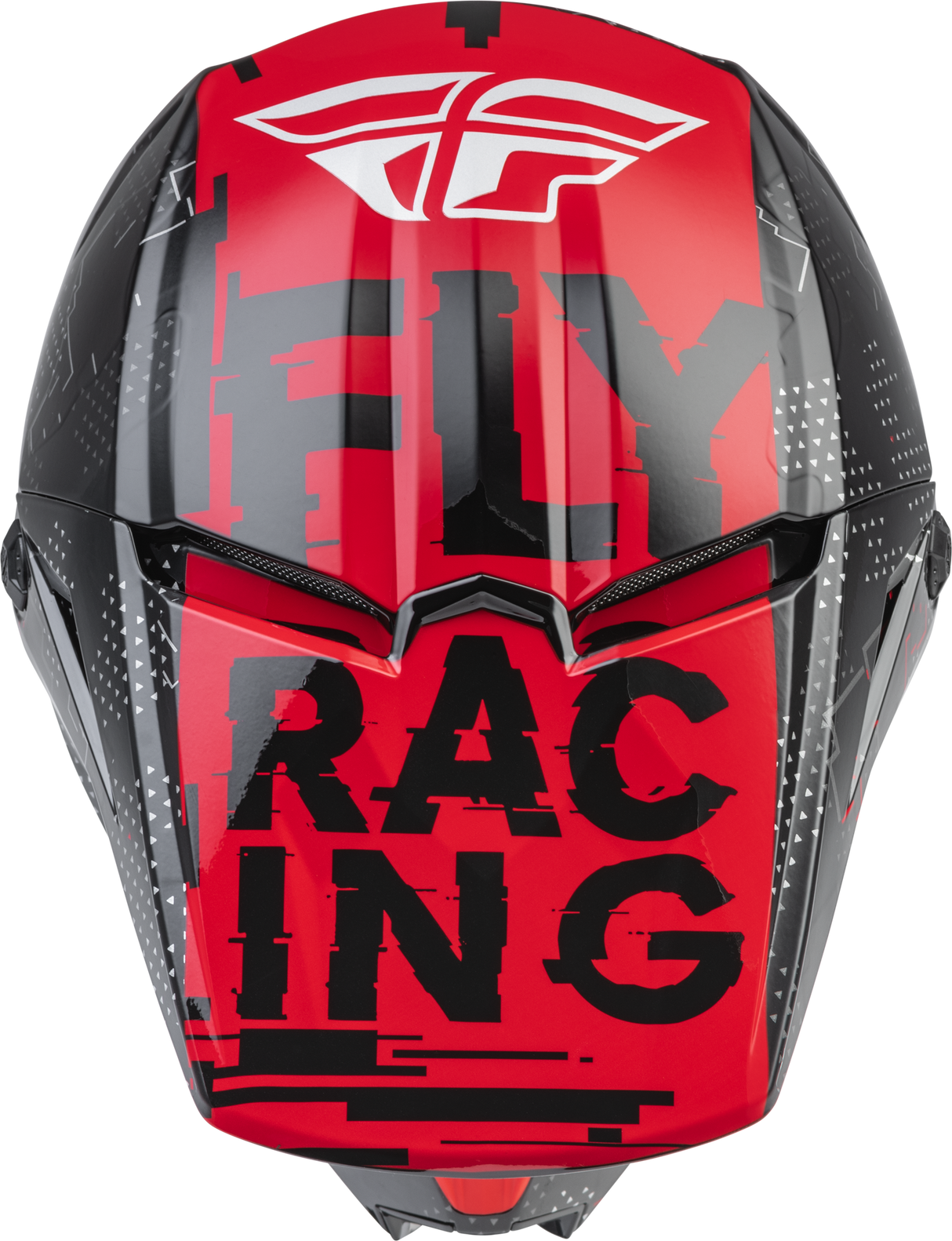 Youth Kinetic Scan Helmet Black/Red Yl