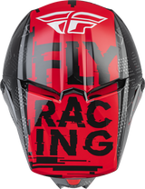 Youth Kinetic Scan Helmet Black/Red Yl