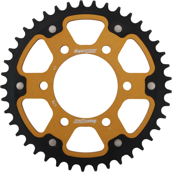 Rear Stealth Sprocket Alu/Stl 41t 530 Gld Kaw/Suz/Yam