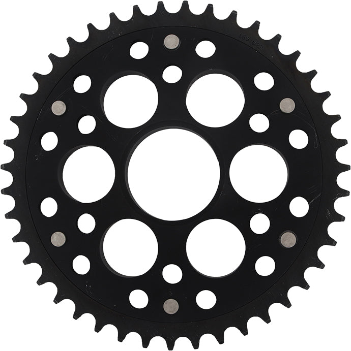 Rear Stealth Sprocket Alu/Stl 43t 525 Blk Duc