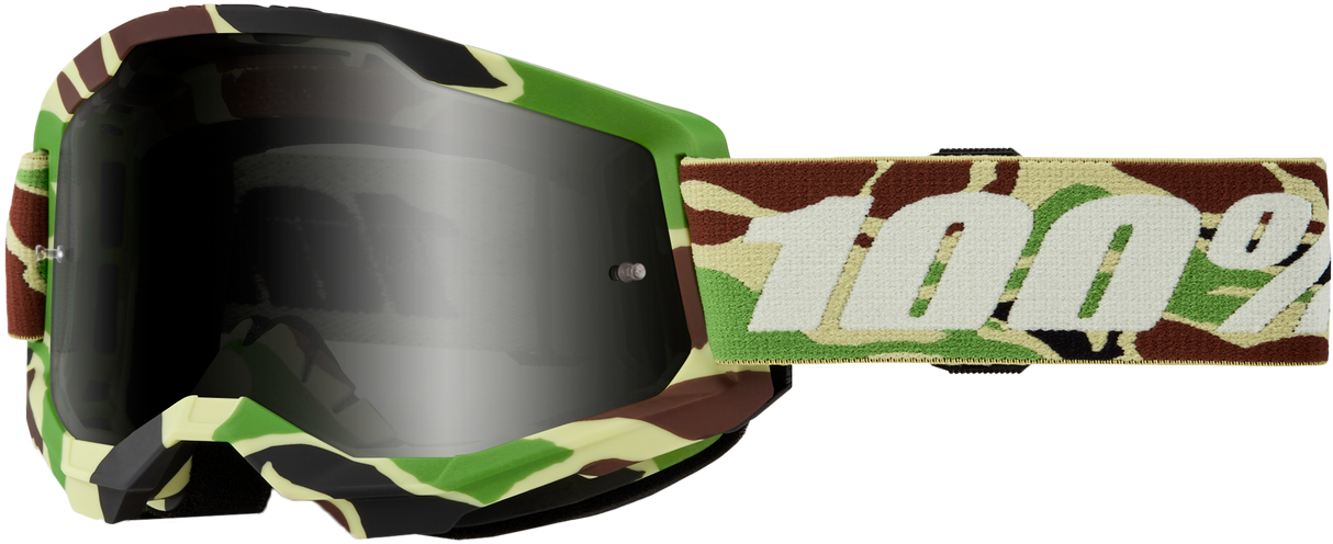 Strata 2 Sand Goggle War Camo Smoke Lens